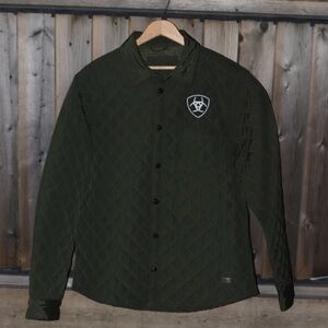 ❗️Ariat Green Quilted Jacket ❗️
